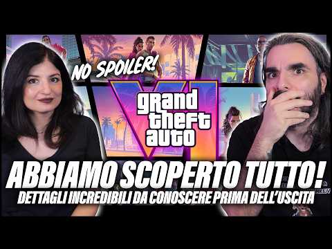 GTA 6: TUTTO QUELLO CHE DEVI SAPERE PRIMA DI GIOCARE! | Tutti i dettagli, i segreti | NO SPOILER