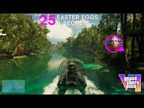 25 Easter Eggs & Secrets You PROBABLY Missed In GTA 6!